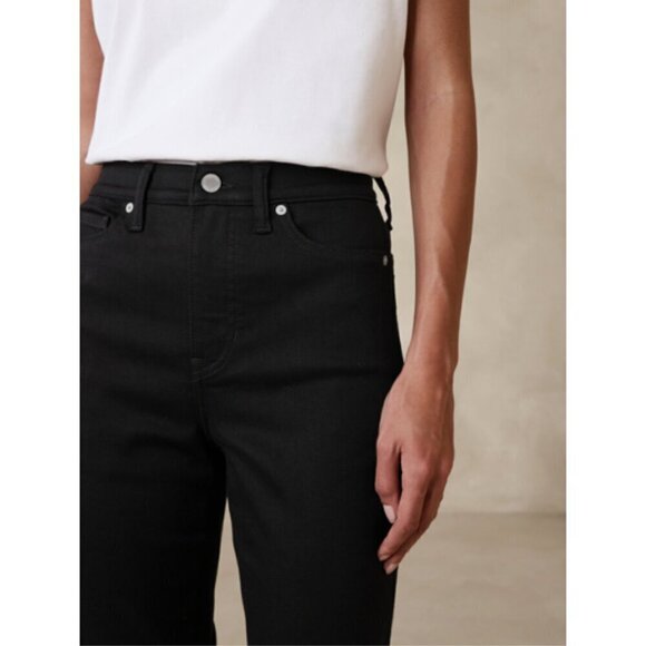 NEW Banana Republic High Rise Flare Soft Sculpt Jeans Size 25/0 #746783 RT$120 - Picture 5 of 12